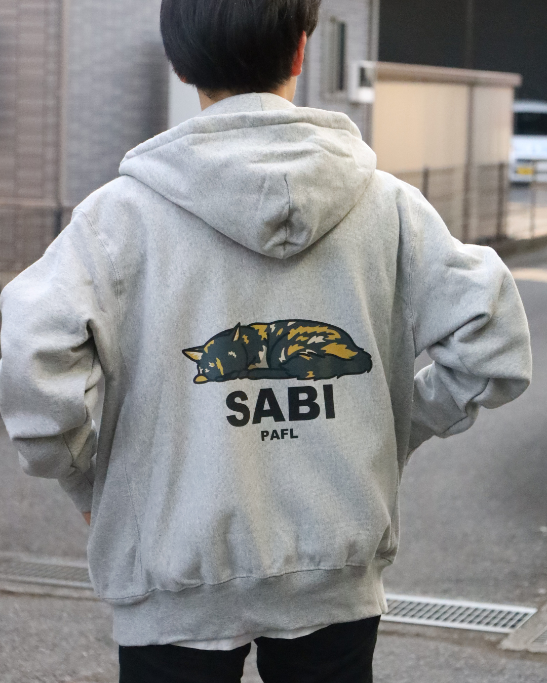 裏起毛パーカー