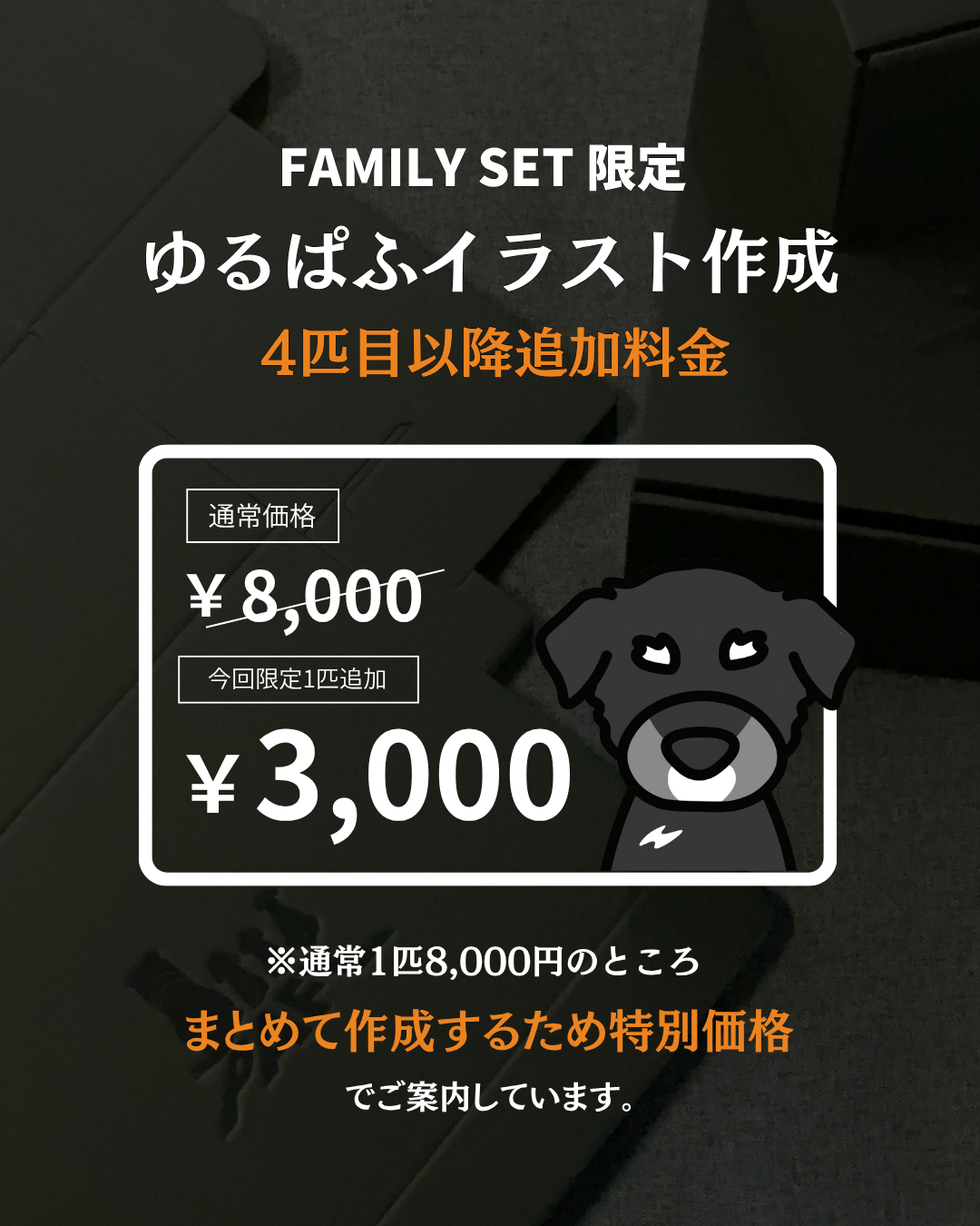 FAMILY SET A / ゆるぱふタイプ