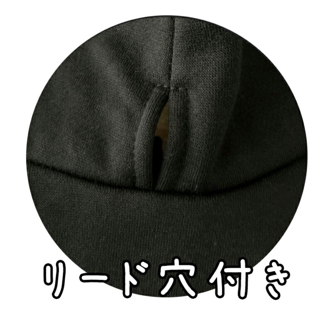 裏起毛ドックパーカー（前開きタイプ）